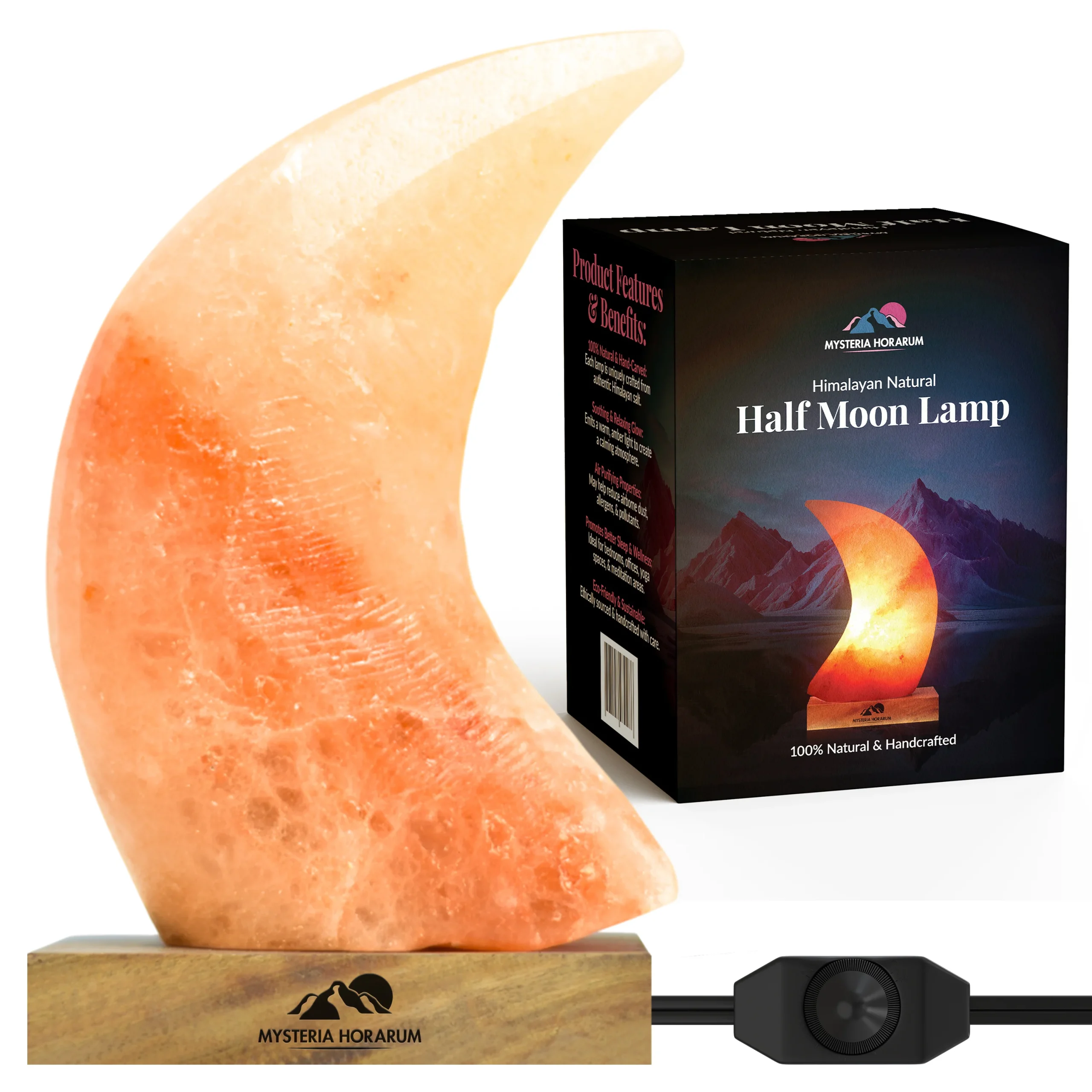 01 Half Moon Lamp Main Image Half Moon Lamp - Image 1