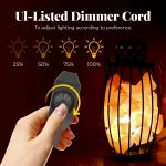 Iron Basket Lamp - Image 5