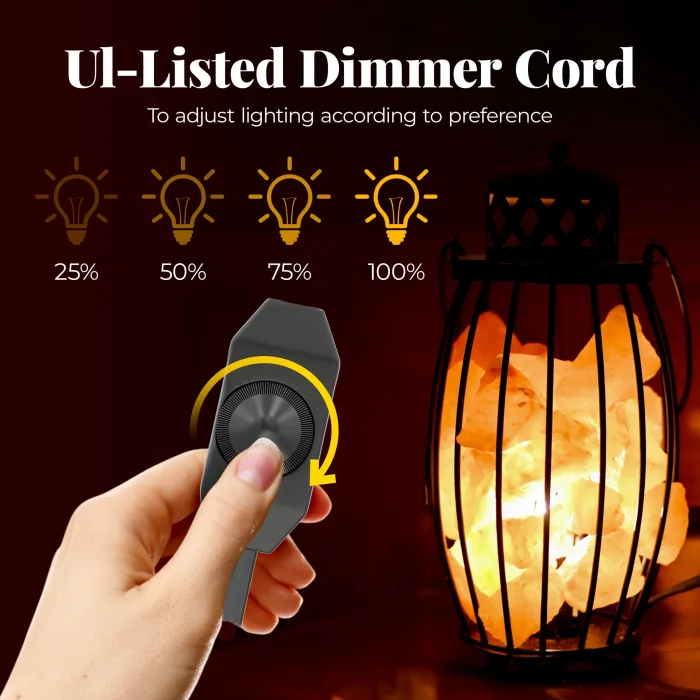 Iron Basket Lamp - Image 4