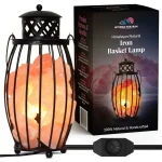 Iron Basket Lamp